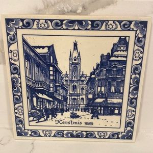 Delfts Schoonhaven Holland Handmade Tile